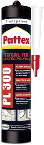 Pattex Flextec Polymer Építési-szerelési ragasztó Gyártói szín Átlátszó PPL3T 300 ml bélyegkép