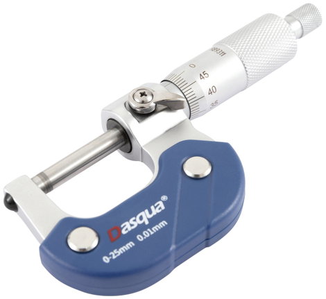Dasqua 4111-5210 4111-5210 Mikrométer 25 - 50 mm Leolvasás: 0.01 mm 2. kép