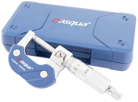 Dasqua 4111-5210 4111-5210 Mikrométer 25 - 50 mm Leolvasás: 0.01 mm 7. kép