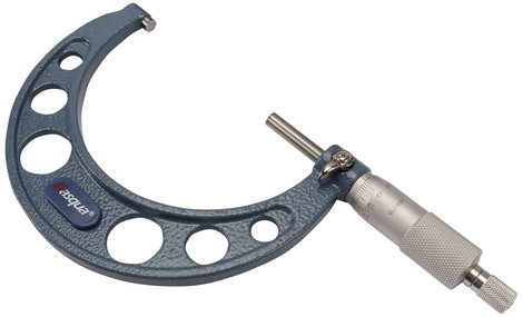 Dasqua 4111-8210 4111-8210 Mikrométer készlet 0 - 100 mm Leolvasás: 0.01 mm 2. kép