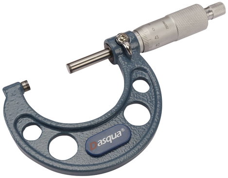 Dasqua 4111-8210 4111-8210 Mikrométer készlet 0 - 100 mm Leolvasás: 0.01 mm 4. kép