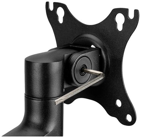 Neomounts DS60-425BL1 1 részes Monitor asztali tartó 43,2 cm (17) - 68,6 cm (27) Fekete Dönthető, Fo 15. kép