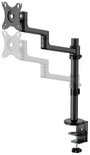 Neomounts DS60-425BL1 1 részes Monitor asztali tartó 43,2 cm (17) - 68,6 cm (27) Fekete Dönthető, Fo 6. bélyegkép