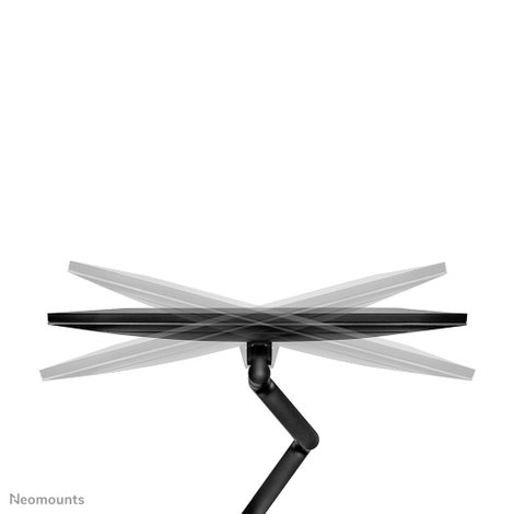 Neomounts DS60-425BL1 1 részes Monitor asztali tartó 43,2 cm (17) - 68,6 cm (27) Fekete Dönthető, Fo 7. kép