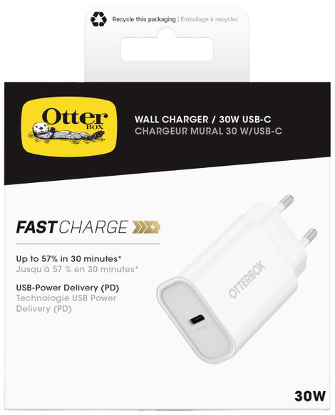 Otterbox Standard EU USB C 78-81341 USB-s töltőkészülék Beltér 30 W 1 x USB-C® 4. kép