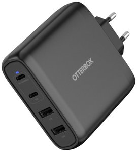Otterbox Standard EU USB C 78-81343 USB-s töltőkészülék Beltér 100 W 4 x USB-C®, USB-A