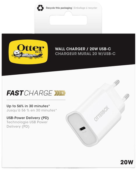 Otterbox Standard EU USB C 78-81340 USB-s töltőkészülék Beltér 20 W 1 x USB-C® 4. kép