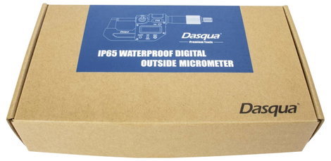 Dasqua 4410-1110-A 4410-1110-A Mikrométer Digitális kijelzővel, Referenciamérettel 25 - 50 mm Leolva 5. kép
