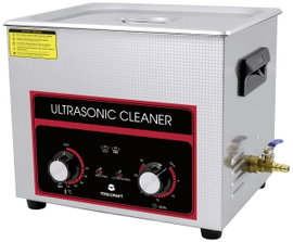 TOOLCRAFT USC-1000 Ultrahangos tisztító Műhely, Ékszerek, Irodaszer 440 W 10 l fűtéssel, tisztítókos
