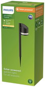 Philips Napelemes kerti lámpa Fyce 8720169265608 LED 1.5 W Melegfehér Fekete 2. bélyegkép