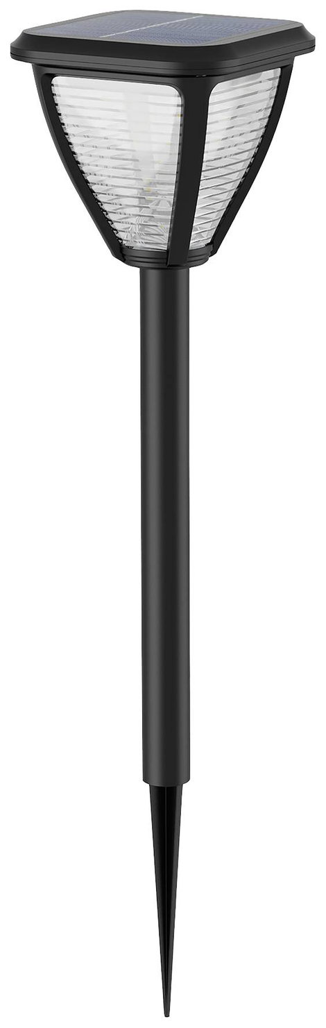 Philips Napelemes kerti lámpa Vapora 8720169265721 LED 1.5 W Melegfehér Fekete