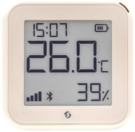 Shelly Plus H&T Gen. 3 Ivory Vezeték nélküli hőmérséklet- és légnedvesség érzékelő Bluetooth, Wi-Fi