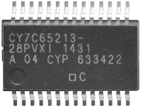 Infineon Technologies CY7C65213-28PVXIT SMD 1 db