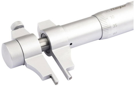 Dasqua 4911-8105 4911-8105 Belső mikrométer Referenciamérettel 5 - 30 mm Leolvasás: 0.01 mm 5. kép