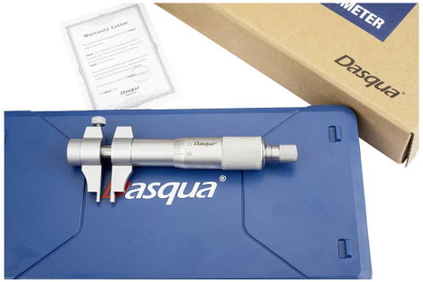 Dasqua 4911-8105 4911-8105 Belső mikrométer Referenciamérettel 5 - 30 mm Leolvasás: 0.01 mm 6. kép