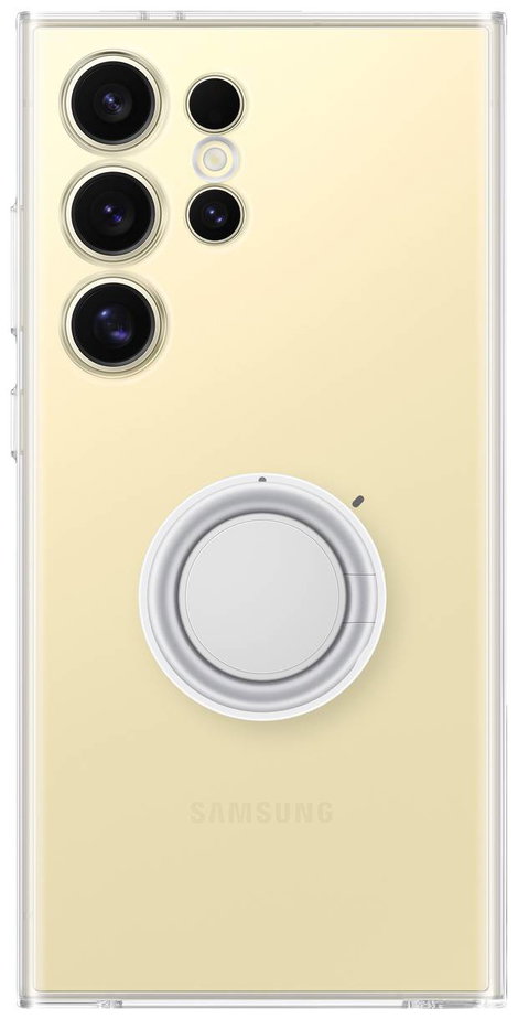 Samsung Clear Gadget Hátlap Samsung Galaxy S24 Ultra Átlátszó Álló funkció 2. kép
