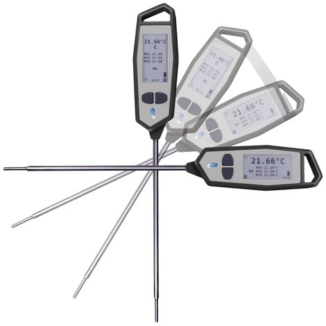 TFA Dostmann Digitales Präzisions-Einstichthermometer V315 Beszúrós hőmérő (HACCP) Kalibrált (ISO) M 3. kép