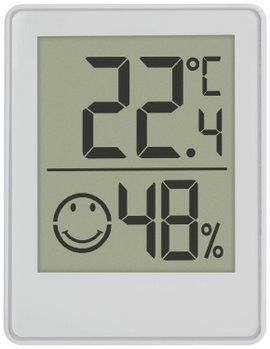 TFA Dostmann Digitales Thermo-Hygrometer Hőmérséklet- és légnedvesség mérő Fehér