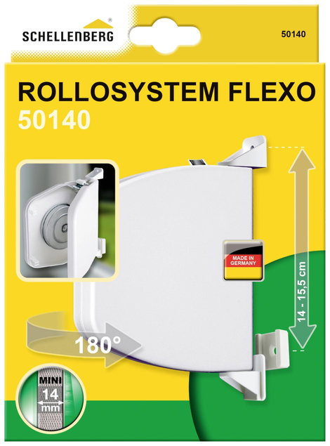 Schellenberg 50140 Falra szerelhető gurtni tekercselő Alkalmas Schellenberg mini