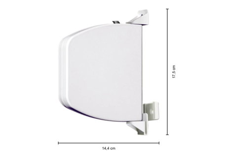 Schellenberg 50140 Falra szerelhető gurtni tekercselő Alkalmas Schellenberg mini 2. kép