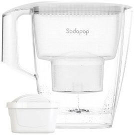 Sodapop 10029101 Vízszűrő 3 l Fehér, Átlátszó