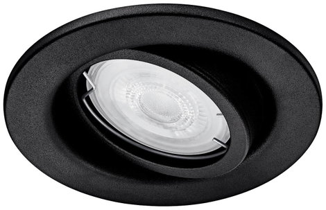 Philips 8720169266858 Fresco LED-es beépíthető lámpa LED GU10 4.6 W Fekete