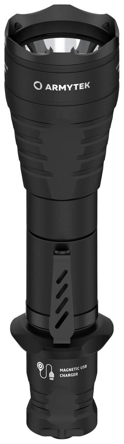 ArmyTek Predator Pro White LED Kézilámpa Akkuról üzemeltetett 1400 lm 136 g 2. kép