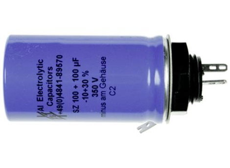 FTCAP SZ10145035054 / 1015950 Elektrolit kondenzátor Forrfül 100 µF 450 V (Ø x H) 35 mm x 54 mm 1 db 2. kép