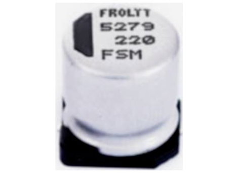 Frolyt E-RSY333 Elektrolit kondenzátor SMD 4.5 mm 100 µF 35 V 20 % (Ø x H) 8.9 mm x 12 mm 1 db