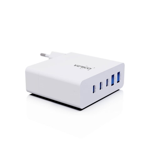 Verico Mojo 140W GaN 5 USB-s töltőkészülék 140 W Aljzat dugó Kimeneti áram (max.) 3250 mA Kimenetek  2. kép