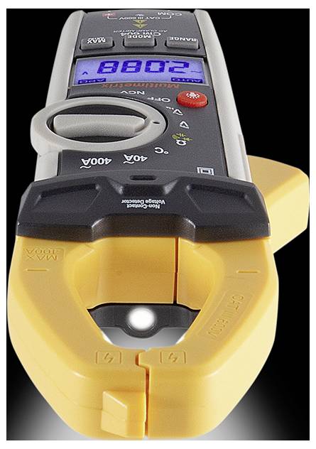 Multimetrix CM 604 Lakatfogó digitális táskával CAT III 600 V Kijelző (digitek): 4000 4. kép