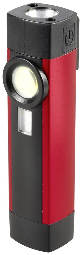 Alumínium akkus munkalámpa, LED/UV LED, 200 lm, TOOLCRAFT TO-8699439