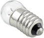 TRU COMPONENTS TC-11937116 Gömbizzó 3 W 24 V Átlátszó E10 foglalat 11,5 x 24 mm 1 db 2. bélyegkép