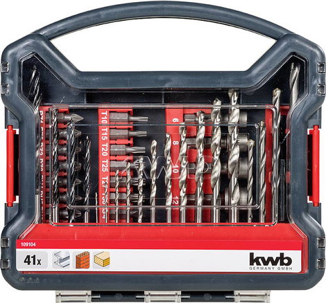 kwb 109104 Bit készlet 41 részes 2. kép