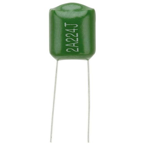 Suntan TS01002A333JSB000R 1 db Fóliakondenzátor 33 nF 100 V 10 % 5.5 mm (H x Sz) 12.5 mm x 8.5 mm