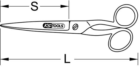 KS Tools 1180078 Univerzális olló 200 mm 2. kép