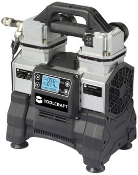 TOOLCRAFT TO-8952876 Sűrített levegős kompresszor 500 W 12 V/DC, 230 V/AC 9 bar
