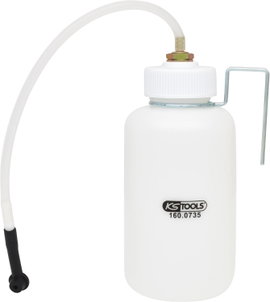 KS Tools 160.0735 Fékfolyadék gyűjtő flakon, 1 liter