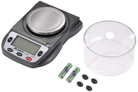 Precíziós zsebmérleg 0,01 - 600 g, VOLTCRAFT PS-600C 6. kép