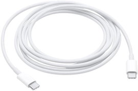 Apple USB-C® Töltőkábel [1x USB-C® dugó - 1x USB-C® dugó] 2 m Fehér