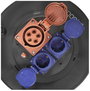 Sygonix SY-5806894 Kábeldob 25 m Fekete CEE dugó, 16 A, 5 pólusú 5. bélyegkép