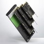AXAGON EEM2-SBC M.2 merevlemez ház M.2 2242, M.2 2260, M.2 2280 USB-C® USB 3.2 (Gen 2) 2. bélyegkép