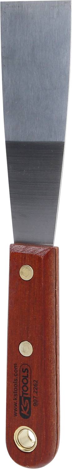 KS Tools 907.2262 ROZSDAMENTES ACÉL spatula, 38mm, fa nyéllel