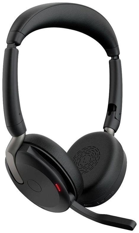 Jabra Evolve2 65 Flex Link380a UC Számítógép On Ear headset Bluetooth® Stereo Fekete Noise Cancellin 4. kép