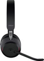 Jabra Evolve2 65 MS Telefon On Ear headset Bluetooth® Stereo Fekete Hangerő szabályozás, Elemtöltés 6. bélyegkép