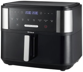 Trisa Crunchy Fry Pro Forrólevegős fritőz 2400 W Fekete