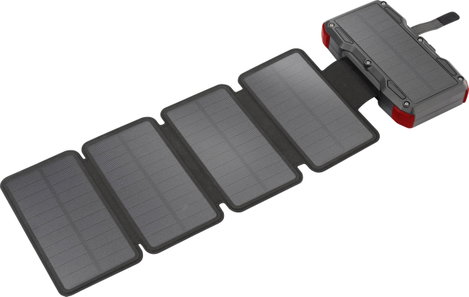 VOLTCRAFT VC-SPB-20.000 VC-14456835 Napelemes powerbank Töltőáram napelem (max.) 3 A 20000 mAh 5. kép