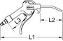 KS Tools 515.1904 Sűrített levegős kifújó pisztoly 6.3 bar 9. bélyegkép