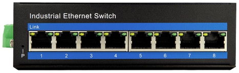 LogiLink NS203 Ipari Ethernet switch 8 port 10 / 100 / 1000 MBit/s 4. kép