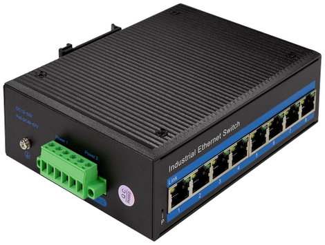 LogiLink NS203 Ipari Ethernet switch 8 port 10 / 100 / 1000 MBit/s 6. kép